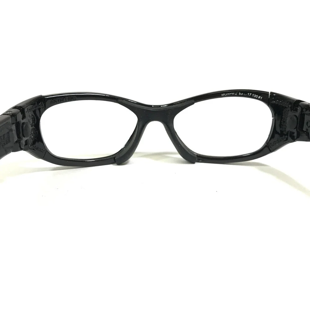 Rec Specs Athletic Goggles Frames MORPHEUS II #1 Polished Black Gold 53-17-130